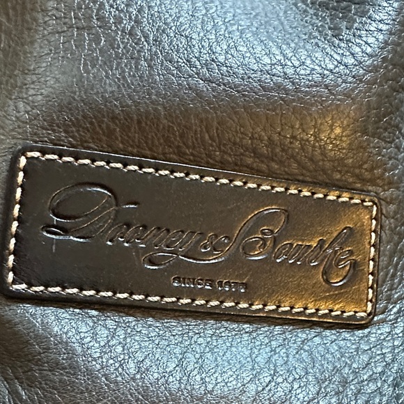 Dooney & Bourke Black Leather Tote - Picture 2 of 12